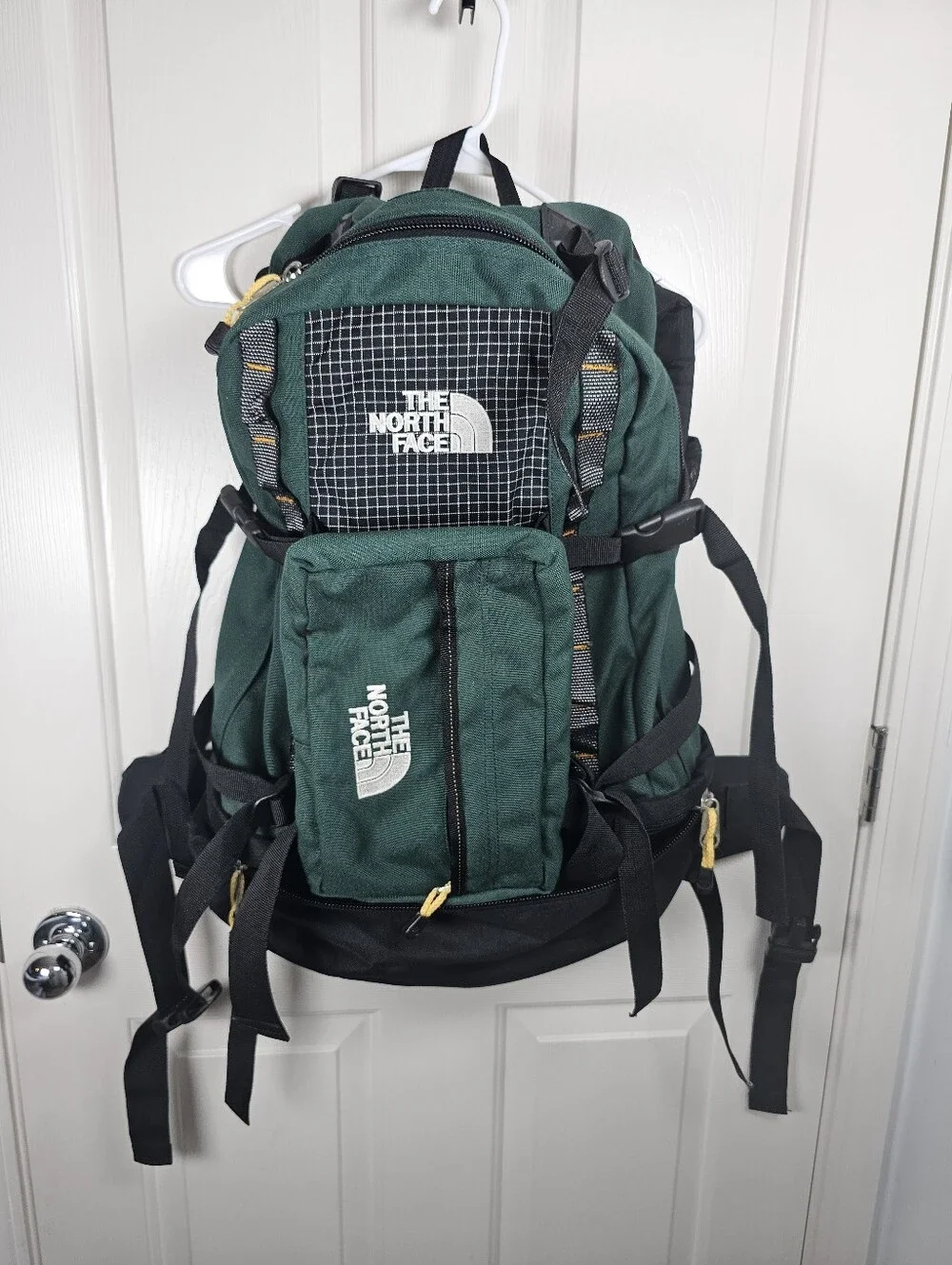 Vintage Vtg The North Face Internal Frame Hiking Backpack Green